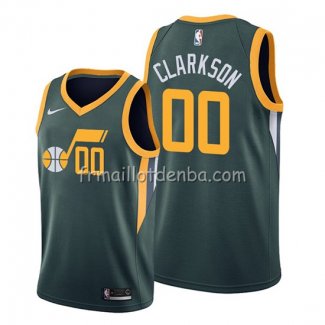 Maillot Utah Jazz Jordan Clarkson Earned Edition Vert