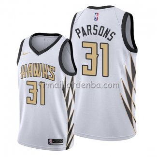 Maillot Atlanta Hawks Chandler Parsons Ville Blanc