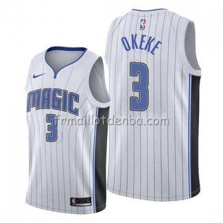 Maillot Orlando Magic Chuma Okeke Association 2019-20 Blanc