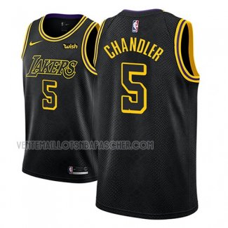 Maillot Los Angeles Lakers Tyson Chandler Ciudad 2018 Noir